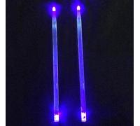 drum sticks A Pair Luminous Drumsticks 5A,Bright LED Light Up Drumsticks,Set Your Gig On Fire!(Blue)