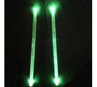 drum sticks A Pair Luminous Drumsticks 5A,Bright LED Light Up Drumsticks,Set Your Gig On Fire!(Green)