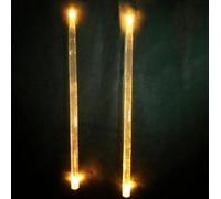 drum sticks A Pair Luminous Drumsticks 5A,Bright LED Light Up Drumsticks,Set Your Gig On Fire!(Yellow)