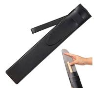 Drum Sticks Bag | Faux Leather Percussion Accessory Case - Begin Drumstick Bag - Beginner Drummer Group Concert Storage Travel Transport
