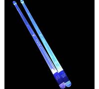 drum sticks Drumsticks 5A,Bright LED Light Up,with Fade Effect,Luminous,Night Light Cool Glow(Blue)