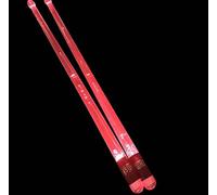 drum sticks Drumsticks 5A,Bright LED Light Up,with Fade Effect,Luminous,Night Light Cool Glow(Red)