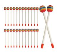 Drum Sticks for - Musical Instrument Drum Sticks 28 | Rainbow Lollipop Sticks, Musical Percussion Instrument, Colorful Drumsticks for and Adults