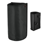 Drum Sticks Holder - Upright Model 11.8 x 10 x 23 cm, 1680D PVC Accessory Bag, Quick Assembly with Sturdy Handle | for Percussion Brushes, Mallets, Ten Pairs On Stage, Gigs, Studio