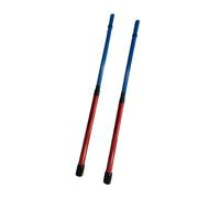 Drum Sticks Portable Jazz Drum Sticks for Students Kids Acoustic Performance Red Blue