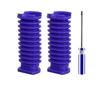 Drum Suction Blue Hose with Screwdriver Tool Part .Compatible for Dyson V8 Slim/V10 Slim/V12 Slim/V15 Slim/SV18/SV20/SV10K. Vacuum Cleaner Accessories(2PCS with Tool)