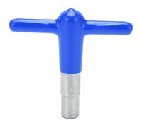 Drum T Shaped Wrench Tuning Key with Silicone Handle, Durable Zine - Alloy Music Instrument Accessory DT - 08 - Non - Slip Grip, Compact Lightweight Design, Ideal for Drummers (Blue)