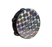 Drum Tambourine Unique Musical Instrument Wooden for Dance Party Concert Style A