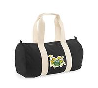 Drum This Like Cardio - Cardio Drumming Exercise/Workout/Women/Mens Drummer Gift Music Enthusiast Drum Lover Unisex Barrel Bag Holdall Zip Sports Bag Duffle Bag. (Black)
