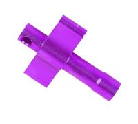 Drum Tuning Key, Drum Tuning Key Metal Structure Wear Resistance High Strength Lightweight Square Port for Percussion Instrument Repair (WE18 Purple)
