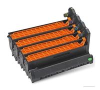 Drum Unit, Compatible Color Drum Unit,Compatible for OKI C811 C811dn C831 C831N C831DN C841 C841dn Imaging Drum Unit,for Drum Kit Replacement(Cyan)