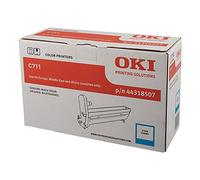 Drum unit Oki C 711 Series/44318507 - image drum Cyan 20000 pages - 1 Piece - for OKI C 711 CDTN, OKI C 711 DM, OKI C 711 DN Oki C 711 DTN Oki C 711 N, OKI C 711 Series, OKI C 711 WT