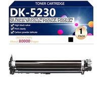 Drum Unit Replacement DK-5230 Compatible for Kyocera ECOSYS M5521CDW P5021CDN M5520cdn M5520cdw P5020cdn P5020cdw Printers ,Black-1 pack