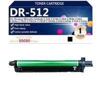 Drum Unit Replacement for Konica Minolta Bizhub C221 224 284 364 454 554 ADC285 365 Printers, 1500 Pages,Black-1 pack