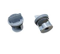 Drum Washing Machine Drain Pump Filter Screen Plug,Compatible for Siemens,Compatible for Bosch,Replacement Parts Washer Drain Pump Strainer(Blue 2PCS)