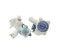 Drum Washing Machine Drainage Pump Drainage Motor,Compatible For Siemens | IQ300 IQ500 ,Compatible For Bosch IQ300 IQ500 Drain Valve Motor(Type B white)