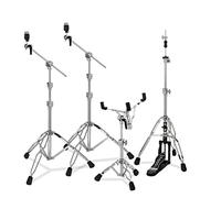 Drum Workshop 4pc. Silver Hardware Pack with 3700, 3500A, 3300