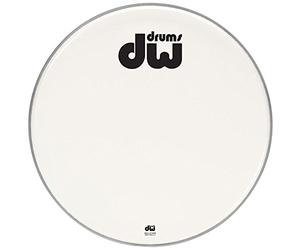 Drum Workshop DRDHAW20K Bass Drum Head Double A Smooth White 20 Inches