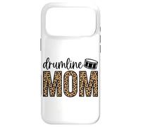 drumline MOM Leopard Cheetah Print Drummer Band Mother Case for iPhone 17 Pro Max
