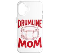 Drumline Mom Marching Band Mothers Day Vintage Snare Drummer Case for iPhone 16
