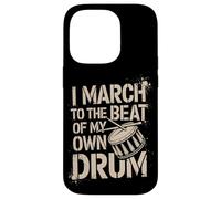 Drumline Rebel Rhythm Quote Case for iPhone 14 Pro