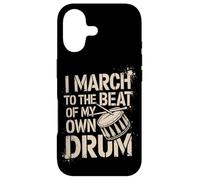 Drumline Rebel Rhythm Quote Case for iPhone 17