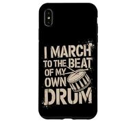 Drumline Rebel Rhythm Quote Case for iPhone XS Max