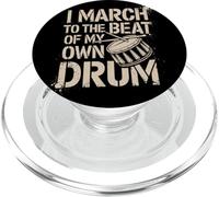 Drumline Rebel Rhythm Quote PopSockets PopGrip for MagSafe