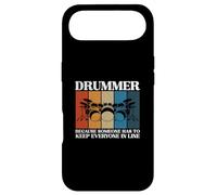 Drummer Because Someone Has To Keep Everyone In Line Funny Case for iPhone Air