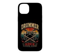 DRUMMER BORN TO PLAY ROCK FEEL THE RHYTHM Drummers Case for iPhone 14 Plus