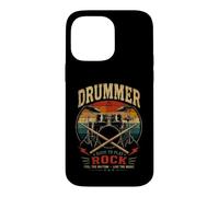 DRUMMER BORN TO PLAY ROCK FEEL THE RHYTHM Drummers Case for iPhone 14 Pro Max