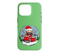 Drummer Christmas/Santa Drummer Case for iPhone 16 Pro
