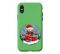 Drummer Christmas/Santa Drummer Case for iPhone X/XS