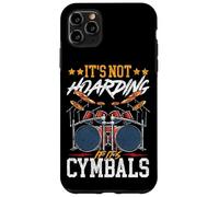 Drummer Drum Set Cymbal Vintage It's Not Hoarding If It's Case for iPhone 11 Pro Max