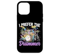 Drummer Drum Set Girl Girlfriend I Prefer The Drummer Case for iPhone 12 mini