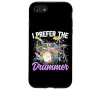 Drummer Drum Set Girl Girlfriend I Prefer The Drummer Case for iPhone SE (2020) / 7/8