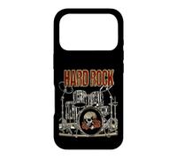 Drummer Drum Set Hard Rock Music Skull Motif Case for iPhone 17 Pro
