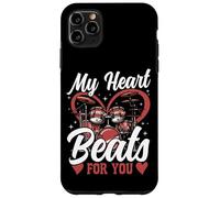 Drummer Drum Set Heart My Heart Beats For You Case for iPhone 11 Pro Max