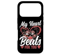 Drummer Drum Set Heart My Heart Beats For You Case for iPhone 17 Pro