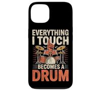 Drummer Drum Set Vintage Everything I Touch Becomes A Drum Case for iPhone 13