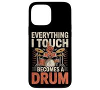 Drummer Drum Set Vintage Everything I Touch Becomes A Drum Case for iPhone 13 Pro Max