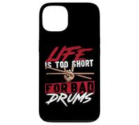 Drummer Drum Set Vintage Life Is Too Short For Bad Drums Case for iPhone 13