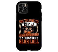 Drummer Drum Set Vintage She Told Me To Whisper Something Case for iPhone 11 Pro