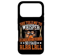 Drummer Drum Set Vintage She Told Me To Whisper Something Case for iPhone 17 Pro