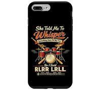 Drummer Drum Set Vintage She Told Me To Whisper Something Case for iPhone 7 Plus/8 Plus