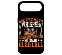 Drummer Drum Set Vintage She Told Me To Whisper Something Case for iPhone Air