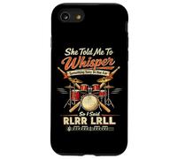 Drummer Drum Set Vintage She Told Me To Whisper Something Case for iPhone SE (2020) / 7/8