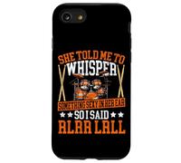 Drummer Drum Set Vintage She Told Me To Whisper Something Case for iPhone SE (2020) / 7/8