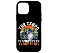 Drummer Drum Set Vintage The Tempo Is Whatever I Say It Is Case for iPhone 12 mini