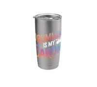 Drummer Drumming is My Cardio Stainless Steel Insulated Tumbler